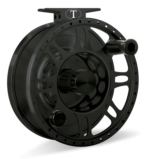 Tibor Pacific Frost Black Fly Fishing Reel
